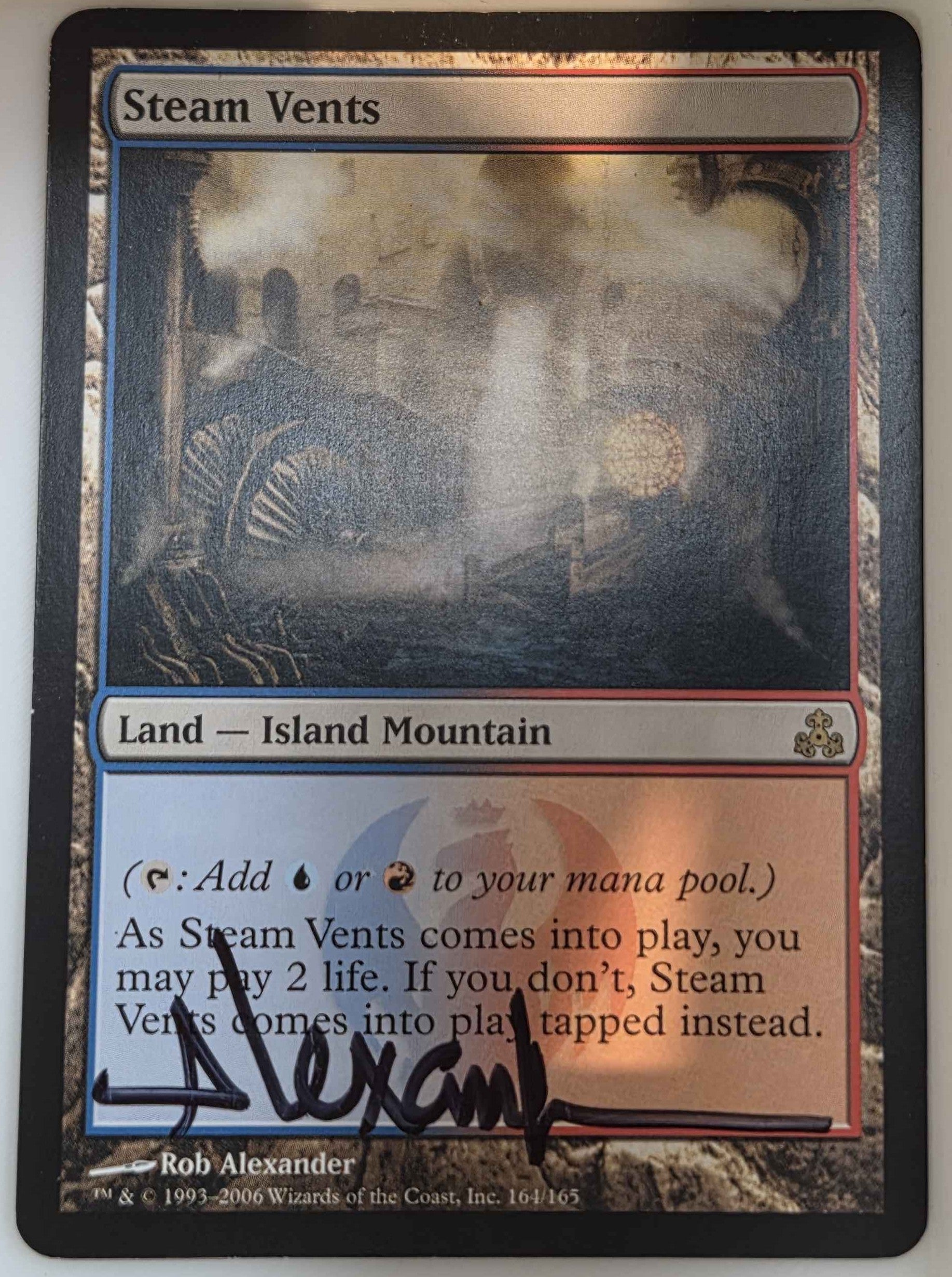 MTG Steam Vents (AUTOGRAPHED)