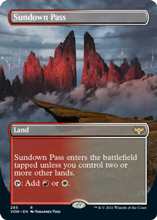 Sundown Pass - Innistrad: Crimson Vow - 285