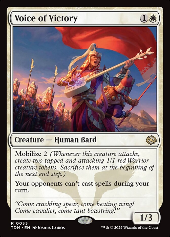 Voice of Victory - Tarkir: Dragonstorm - 33