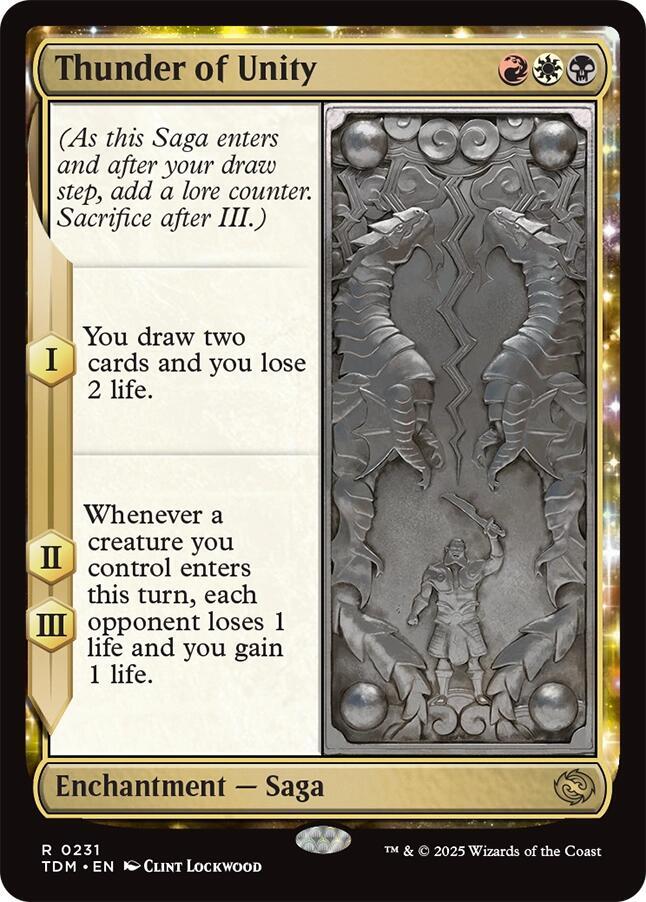 Thunder of Unity - Tarkir: Dragonstorm - 231