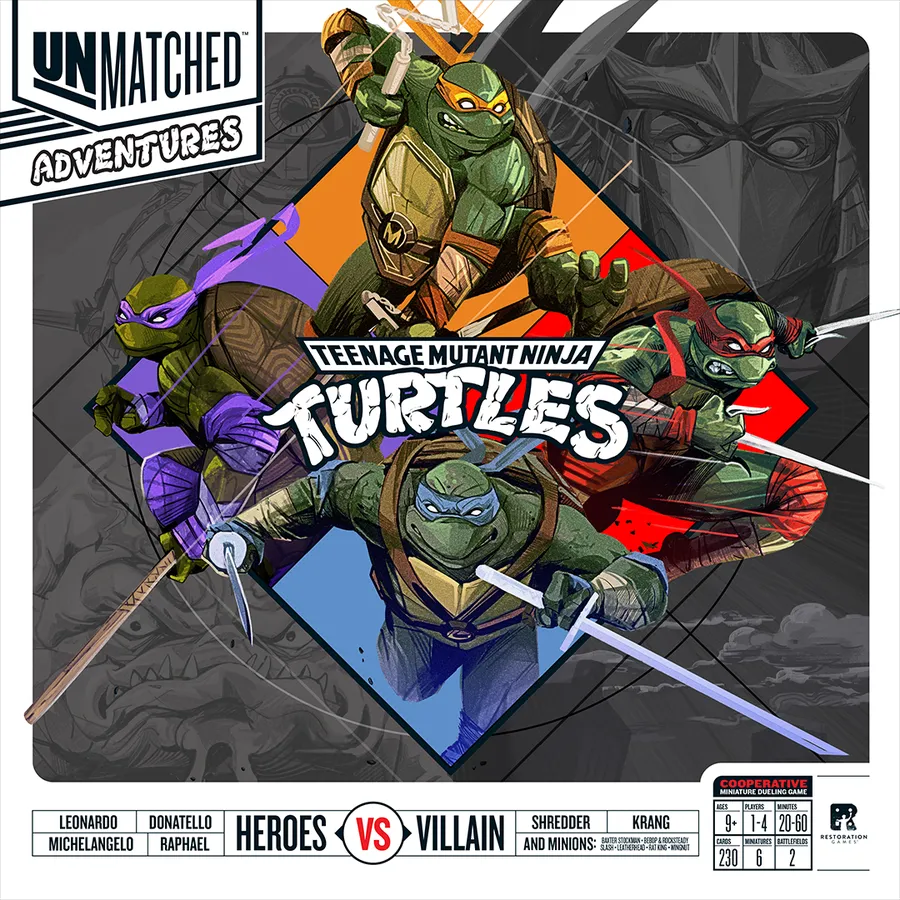 Unmatched TMNT **Pre Order **