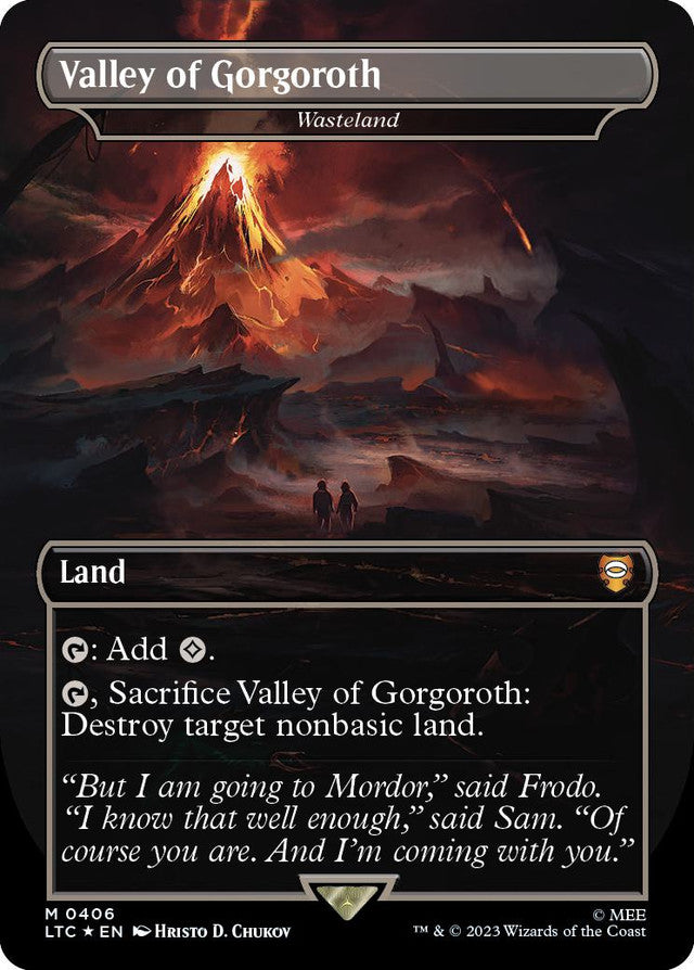 Valley of Gorgoroth (Wasteland) - Lord of the Rings: Tales of Middle-Earth: Commander