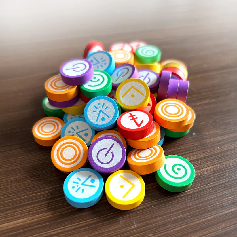 Vantage - Wooden Skill Tokens