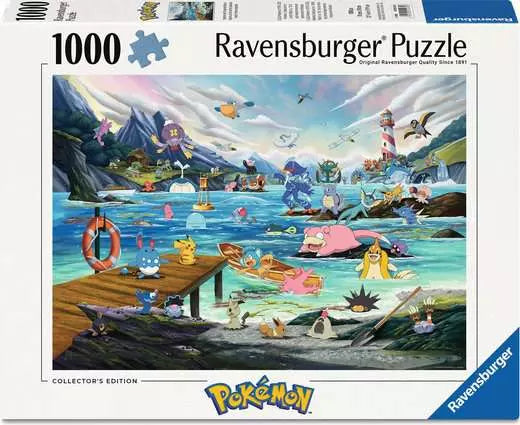 Pokemon Vaporeon and Temperate Marine 1000pcs