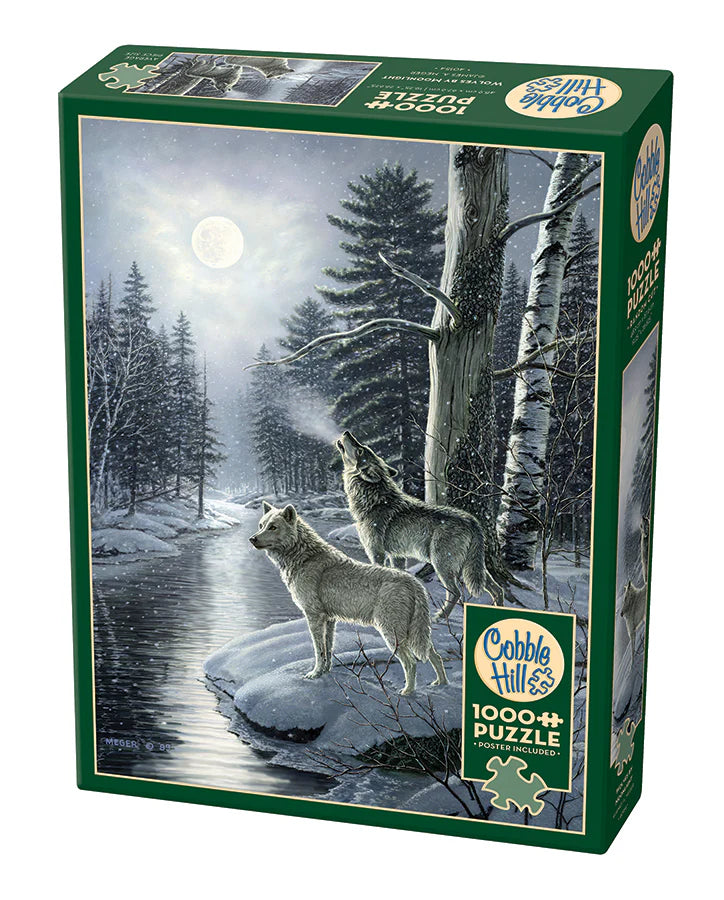 Wolves by Moonlight 1000pcs