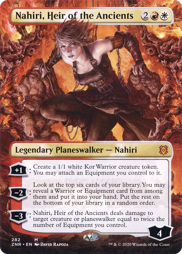 Nahiri, Heir of the Ancients - Zendikar Rising - 282